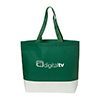 TO9399-HENNEPIN LAMINATED TOTE-Forest Green